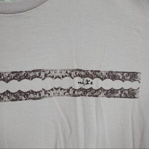 Nike Womens‎ T-Shirt Large Made in USA Purple Tee Short Sleeve Cotton Vintage